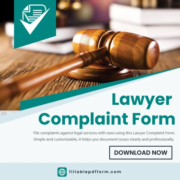 Lawyer Complaint Form